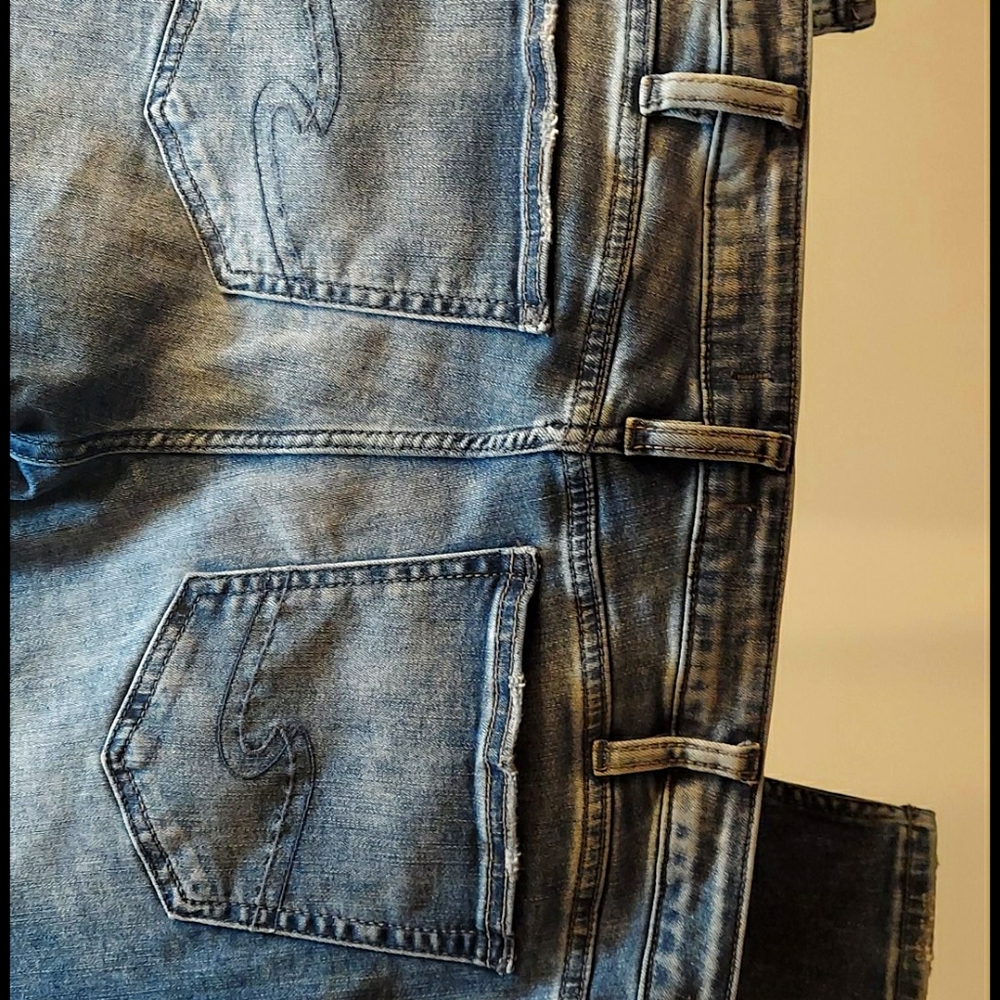 Silver jeans